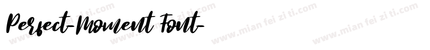 Perfect-Moment Font字体转换